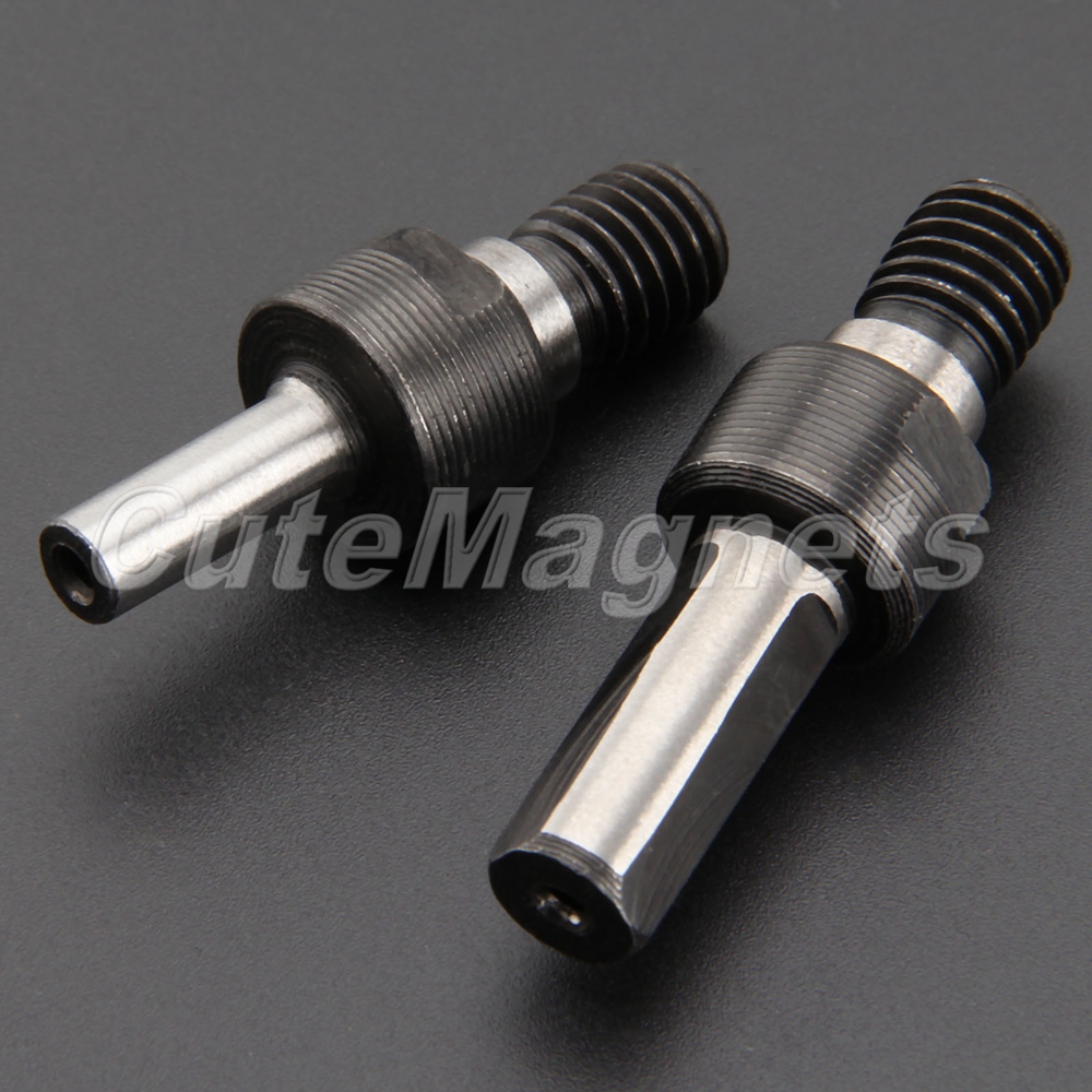 5pcs/set M10/M6 Hole Drill Angle Grinder Mandrel Adapter Disc Holder