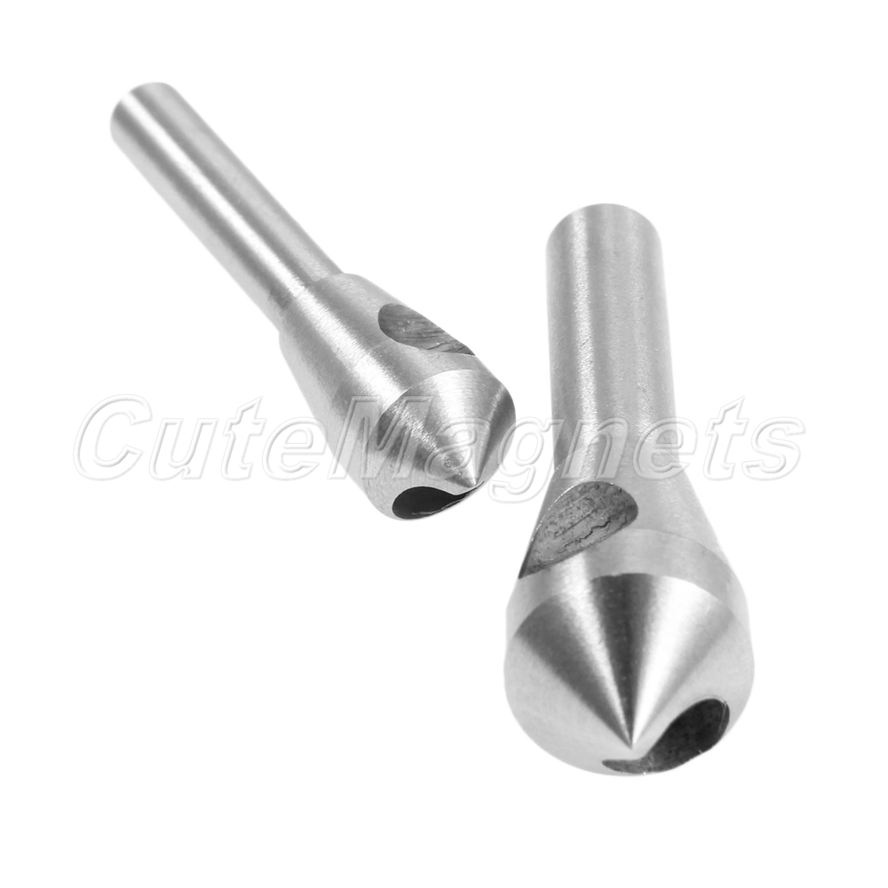 4x Countersink Deburring Tool Set Wood Metal Drill Bit Hole Cutting