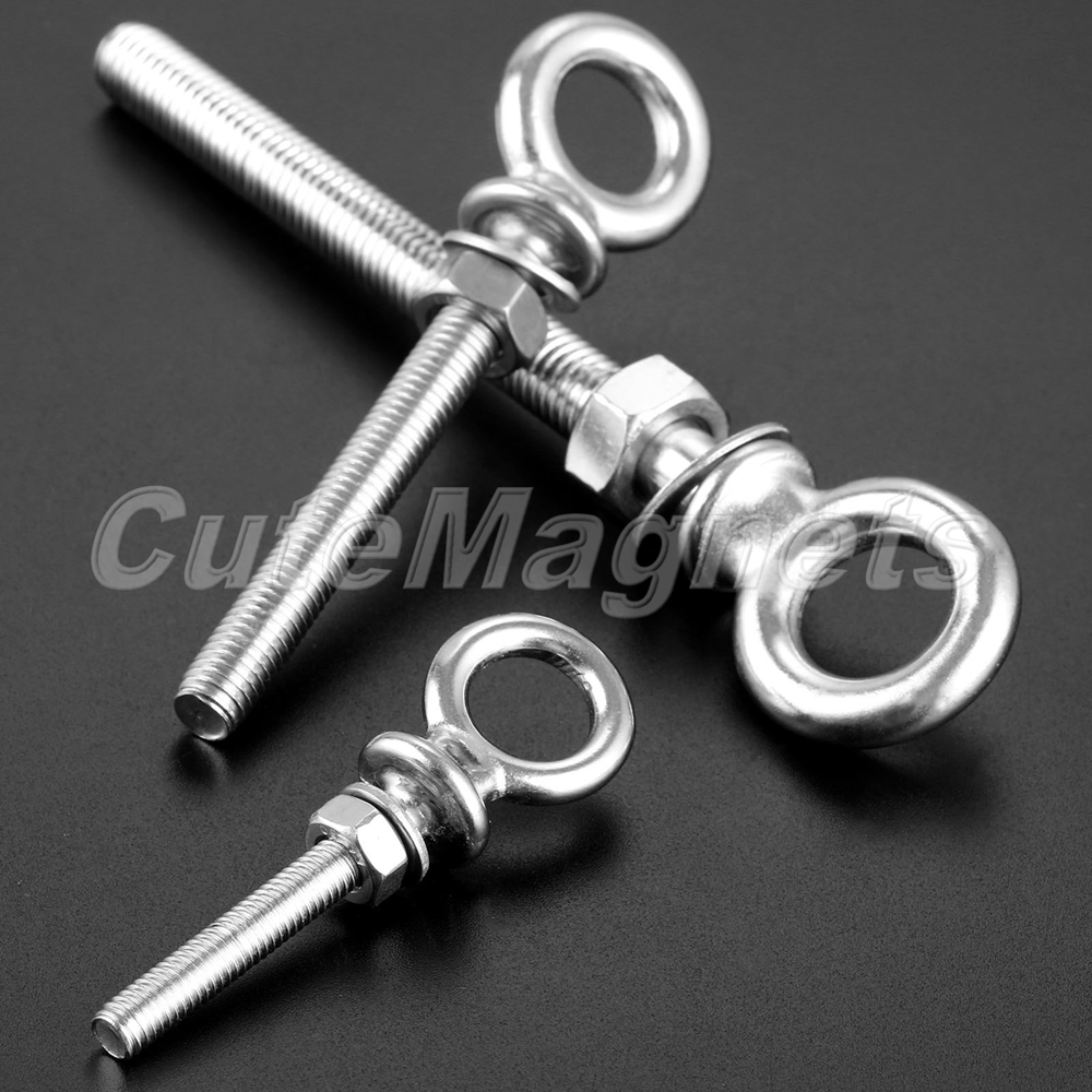 High quality Lifting Eye Bolt with Nut Washer M6 M8 M12 For docks tie