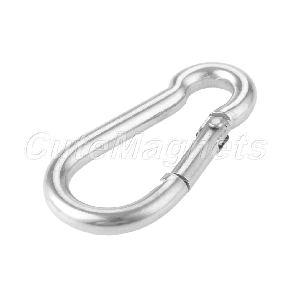 M4M12 Carabiner Snap Key Chain Keychain Clip Buckle Split DRing Hook