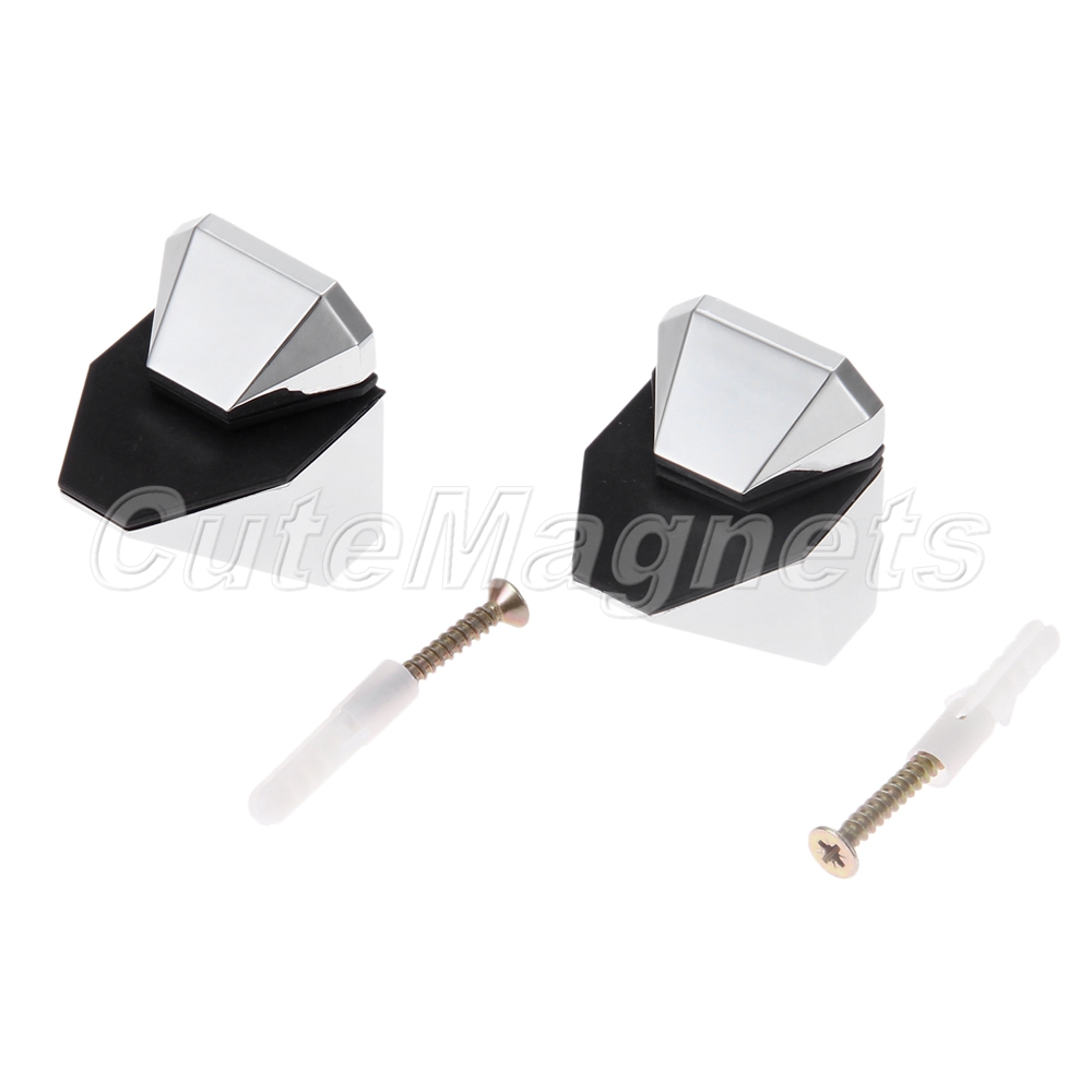3mm-16mm Wood Acrylic Glass Clamp Clip Shelf Holder Support Bracket Adjustable 
