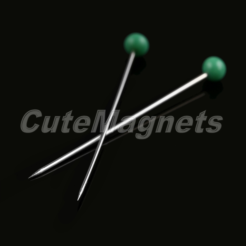 Colorized Dressmaking Sewing Pins Pearl Head Pins Pearl Corsage Tool