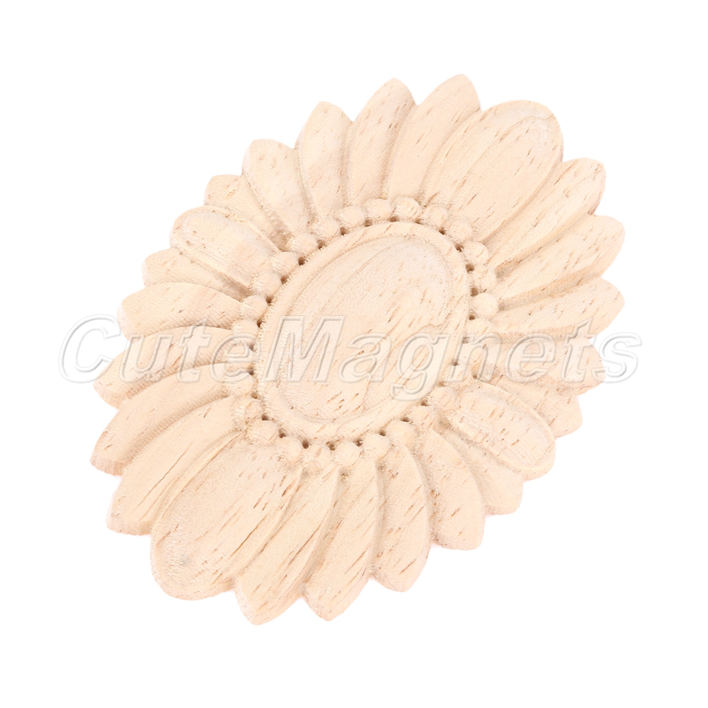 Classic Mouldings Applique Bookcase Onlay window Door Wood Decal Carved Decor