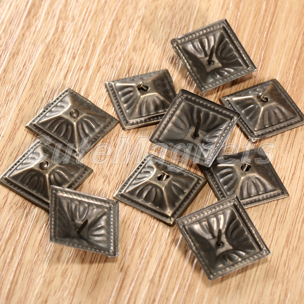 Useful Square Upholstery Nails Tacks Pins Furniture Decorative Tack 10/50/100pcs eBay