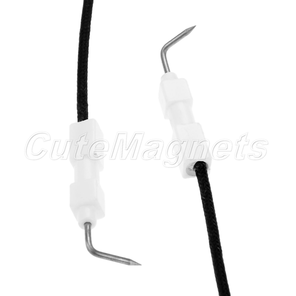 3x Ignitor Electrode Ceramic With Wire 40cm Assembly For Gas Grill