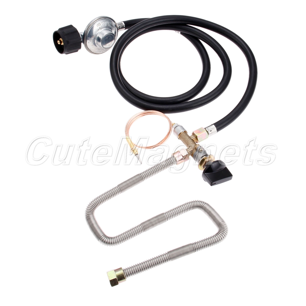 Gas Control Valve System ON OFF Knob Thermocouple Wire Propane Fire Pit Heater eBay