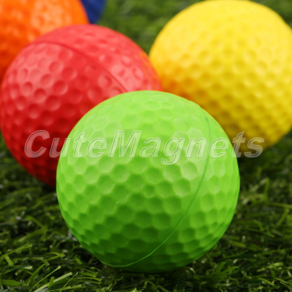 20Pcs PU Foam Elastic Sponge Golf Balls Indoor Outdoor Practicing High