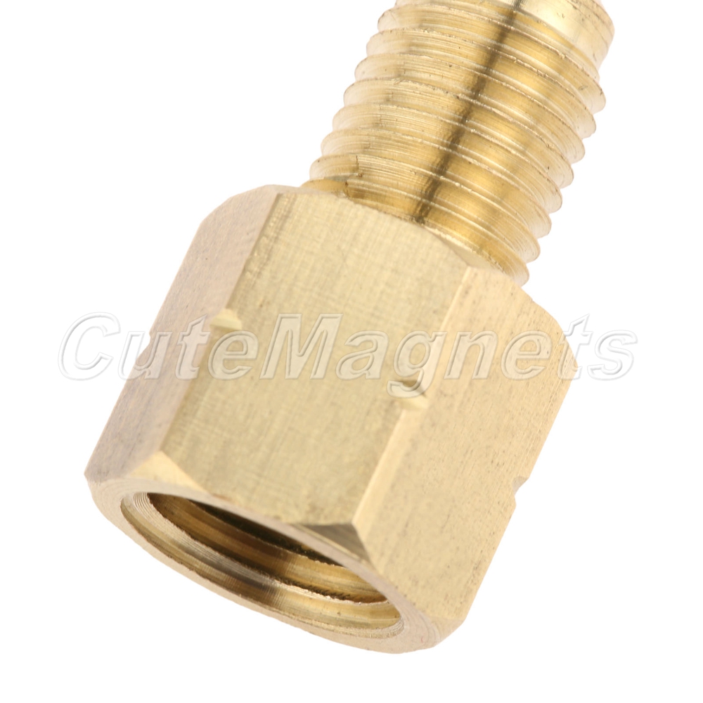 FM1412LH R1234YF Vacuum Pump Adapter 1/2 ACMELH x 1/4SAE MALE Valves